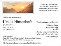 eine Anzeige